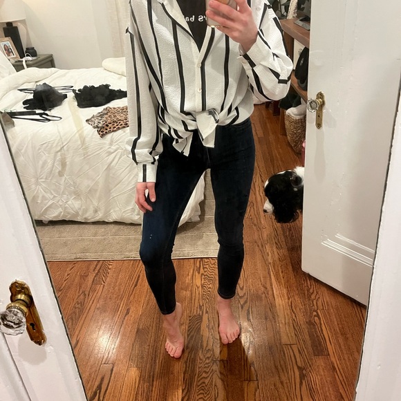 Striped Button down - Picture 3 of 5